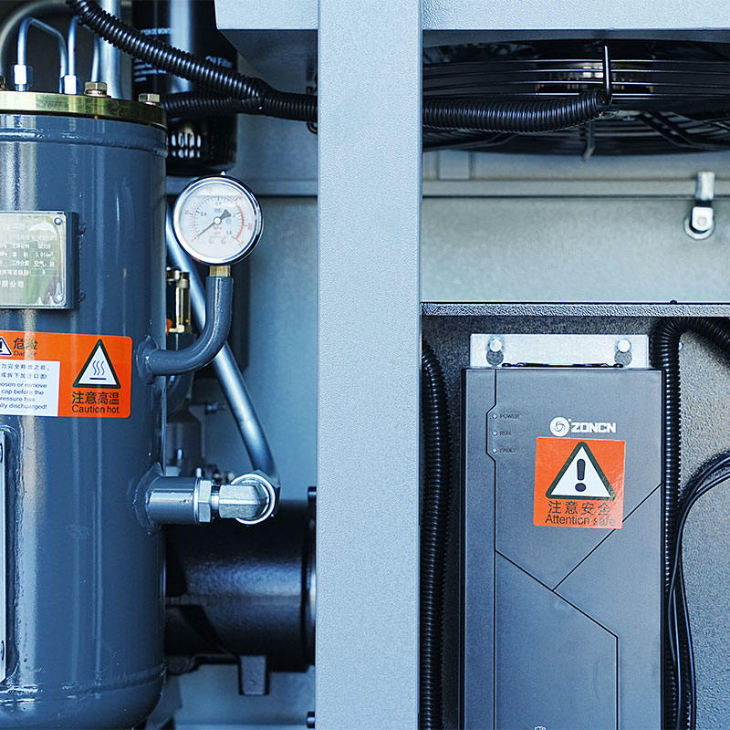 ضاغط أحادي المرحلة مزدوج اللولب بقوة 20 حصانًا